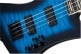 JS KELLY BIRD JS3Q, AMARANTH FINGERBOARD, TRANSPARENT BLUE BURST