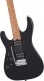 PRO-MOD DK24 HH 2PT CM LH, CARAMELIZED FINGERBOARD, GLOSS BLACK