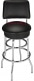 TABOURET DE BAR EN CUIR VEGETALIEN 34 POUCES