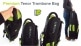 HOUSSE TROMBONE 9'5 NOIRE/VERT LIME PB-15-L