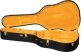 LIFTON HISTORIC BLACK/GOLDENROD HARDSHELL CASE, DREADNOUGHT