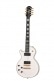 LES PAUL CUSTOM ORIGINS 7 MATT HEAFY + CASE BONE WHITE LH ARTIST IBG