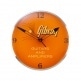 HORLOGE GIBSON VINTAGE LIGHTED WALL CLOCK, KALAMAZOO ORANGE SIGN