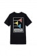 LIFESTYLE MAESTRO LOGO TEE BLACK MD