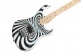 CUSTOM GRAPHICS THE 84 3D BLACK WHITE SWIRL - STOCK-B