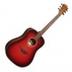 TRAMONTANE SPECIAL T-RED-D DREADNOUGHT RED BURST