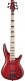 ANB205 TRANSPARENT WINE RED BURST PREMIUM ADAM NITTI SIGNATURE