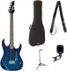 PACK GRX70QA-TBB-TRANSPARENT BLUE BURST GIO + ACCESSORIES