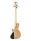 METROLINE, SINGLE CUT BASS 5, ALDER - NATURAL SATIN