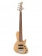 METROLINE, SINGLE CUT BASS 5, ALDER - NATURAL SATIN