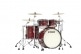 STARCLASSIC MAPLE STAGE 22 DRUM KIT, BLACK NICKEL SHELL HARDWARE RED OYSTER