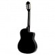 LEFT HANDED RCE145 SPRUCE SLIM NECK BLACK