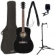 PACK CD-60 DREADNOUGHT V3 DS WLNT BLACK + ACCESSOIRES