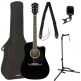 PACK FA-125CE DREADNOUGHT WLNT BLACK + ACCESSOIRES