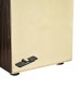 JBC6EY - EBONY BASS CAJON WITH SNARE PEDAL, EBONY FRONTPLATE