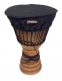 DJEMBE DELUXE HAT HEAD PROTECTION 35-38 CM NYLON - BLACK