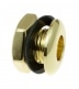 AVH1-BR - DIE CAST AIR VENT GROMMET BRASS 16MM