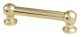 TL12D56-BR COQUILLE TUBE 56MM DOREE DOUBLE TIRANT (X1)