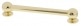 TL13D114-BR COQUILLE TUBE 114MM DORE DOUBLE TIRANT X1