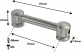 TL8D70 - TUBE LUG - 70MM - DOUBLE ENDED (X1)