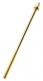 TRC-115W-BR - 115MM TENSION ROD BRASS WITH WASHER - 7/32