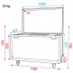 FLIGHTCASE POUR 8 SUNSTRIP ACTIVE