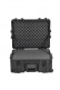 3R2217-10B-CW - UNIVERSAL WATERPROOF ROTO-MOLDED CASE 558 X 431 X 266 (191+76) MM WITH FOAM & WHEE