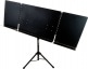  MS320 ORCHESTRA STAND 3 PAGES BLACK