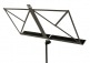 MU20 BK BLACK MUSIC STAND 