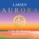 CELLO STRINGS LARSEN AURORA SET 4/4 MEDIUM