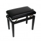 PELOTE (ASSISE) SIMILI CUIR NOIR POUR BANQUETTE PIANO KBE40