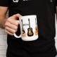 MUG,CERAMIC,WITHGUITARS,WHITE,15OZ