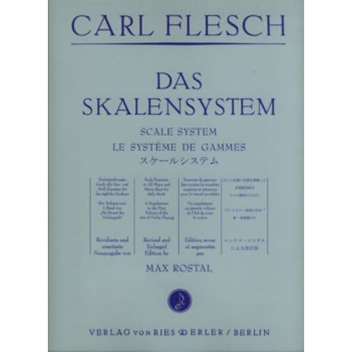 FLESCH CARL - LE SYSTEME DE GAMMES - VIOLON