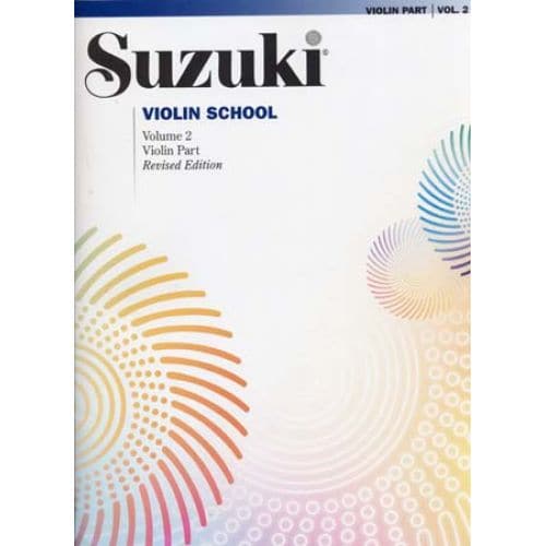  Suzuki Violin School Violin Part Vol.2 Rev. Edition - Violon