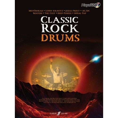 FABER MUSIC CLASSIC ROCK AUTHENTIC DRUMS PLAYALONG - DRUMS