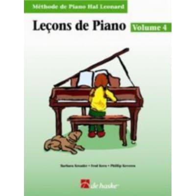  Leçons De Piano Vol.4 + Cd - Methode De Piano Hal Leonard