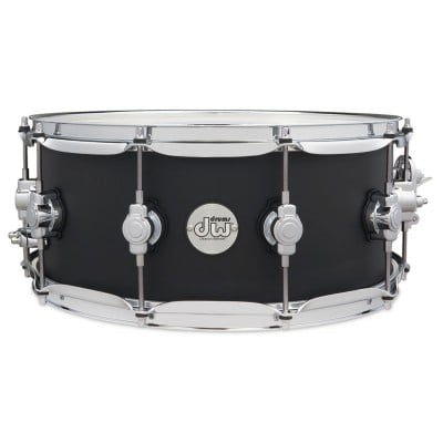 CAISSE CLAIRE DESIGN SERIES BLACK SATIN 14X6