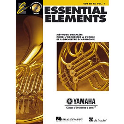 ESSENTIAL ELEMENTS VOL.1 + CD - COR EN FA