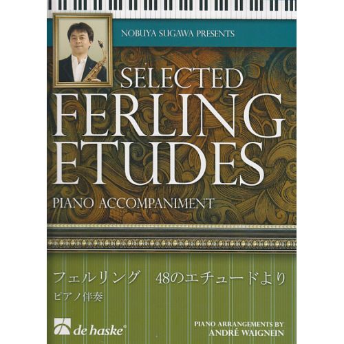 FERLING W./WAIGNIEN A. - SELECTED ETUDES - ACCOMPAGNEMENT DE PIANO