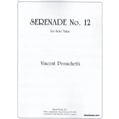  Persichetti V. - Serenade N°12 Op. 88 - Tuba Solo