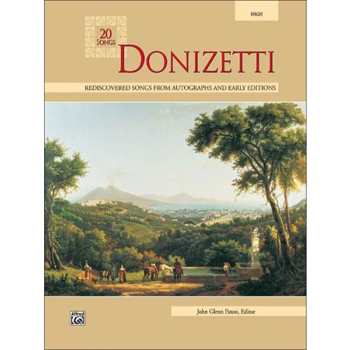  Paton John Glenn - Donizetti 20 Songs - Medium And High Voice (par 10 Minimum)