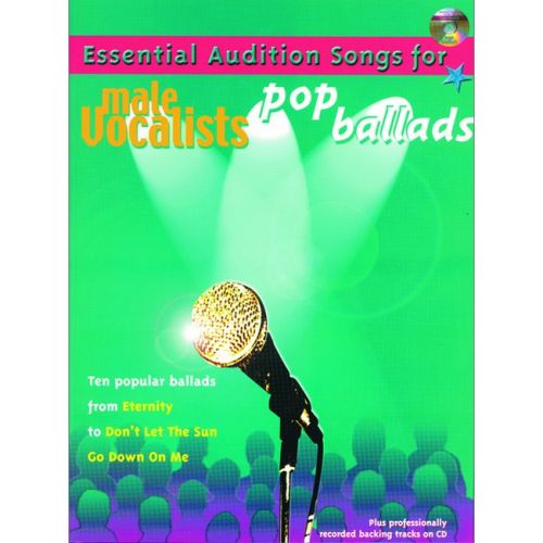 FABER MUSIC AUDITION SONGS - POP BALLADS + CD M - PVG