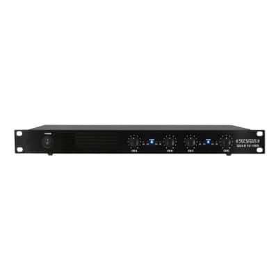 DEFINITIVE AUDIO QUAD 1U 150D - AMPLIFICATEUR 1U 4X150W