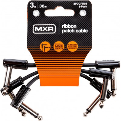 MXR CABLES RIBBON CABLE PATCH PACK 3