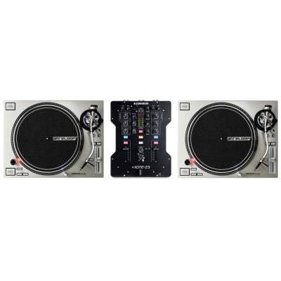 DJ VINYL DJ PACK: RP 7000 MK2 SILVER + XONE 23