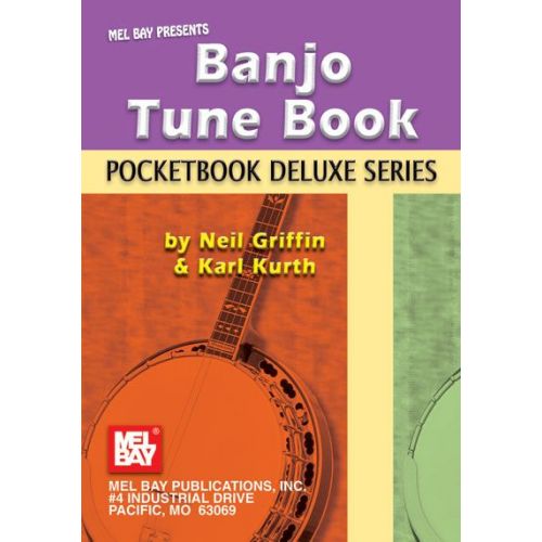 MEL BAY GRIFFIN NEIL - BANJO TUNE BOOK, POCKETBOOK DELUXE SERIES - BANJO