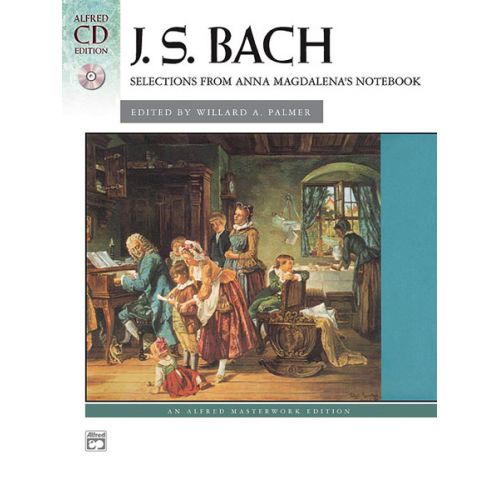  Bach Johann Sebastian - Anna Magdalena Notebook + Cd - Piano Solo