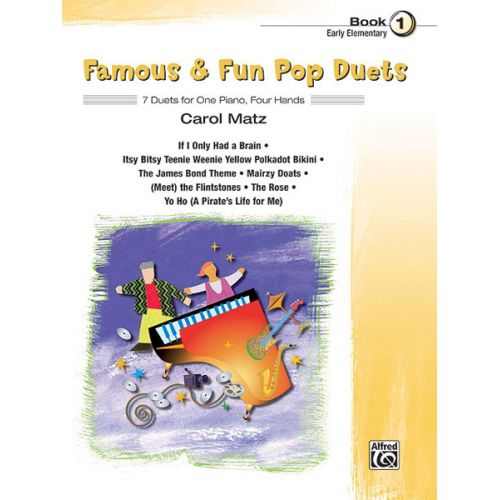  Matz Carol - Famous And Fun Pop Duets Book 1 - Piano Duet