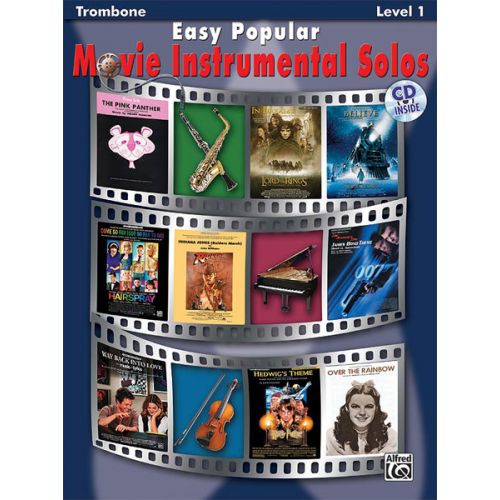  Easy Popular Movie Solos + Cd - Trombone Solo