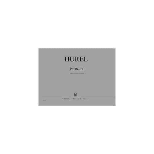 HUREL - PLEIN JEU (+ ÉLECTRONIQUE) - ACCORDÉON ET ÉLECTRONIQUE